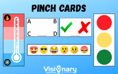 How to Use Pinch Cards for Instant Student Engagement and Formative Assessment