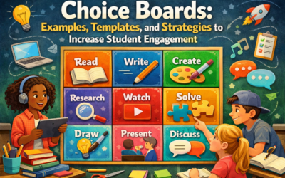 Choice Boards: Examples, Templates, and Strategies to Increase Student Engagement