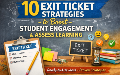 10 Exit Ticket Strategies That Increase Student Engagement and Improve Formative Assessment