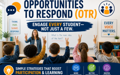 Opportunities to Respond That Improve Engagement & Learning